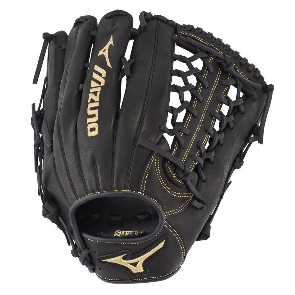 Mens Mizuno MVP Prime Outfield 12.75" Baseball Gloves Black Philippines (GTWHFS398)